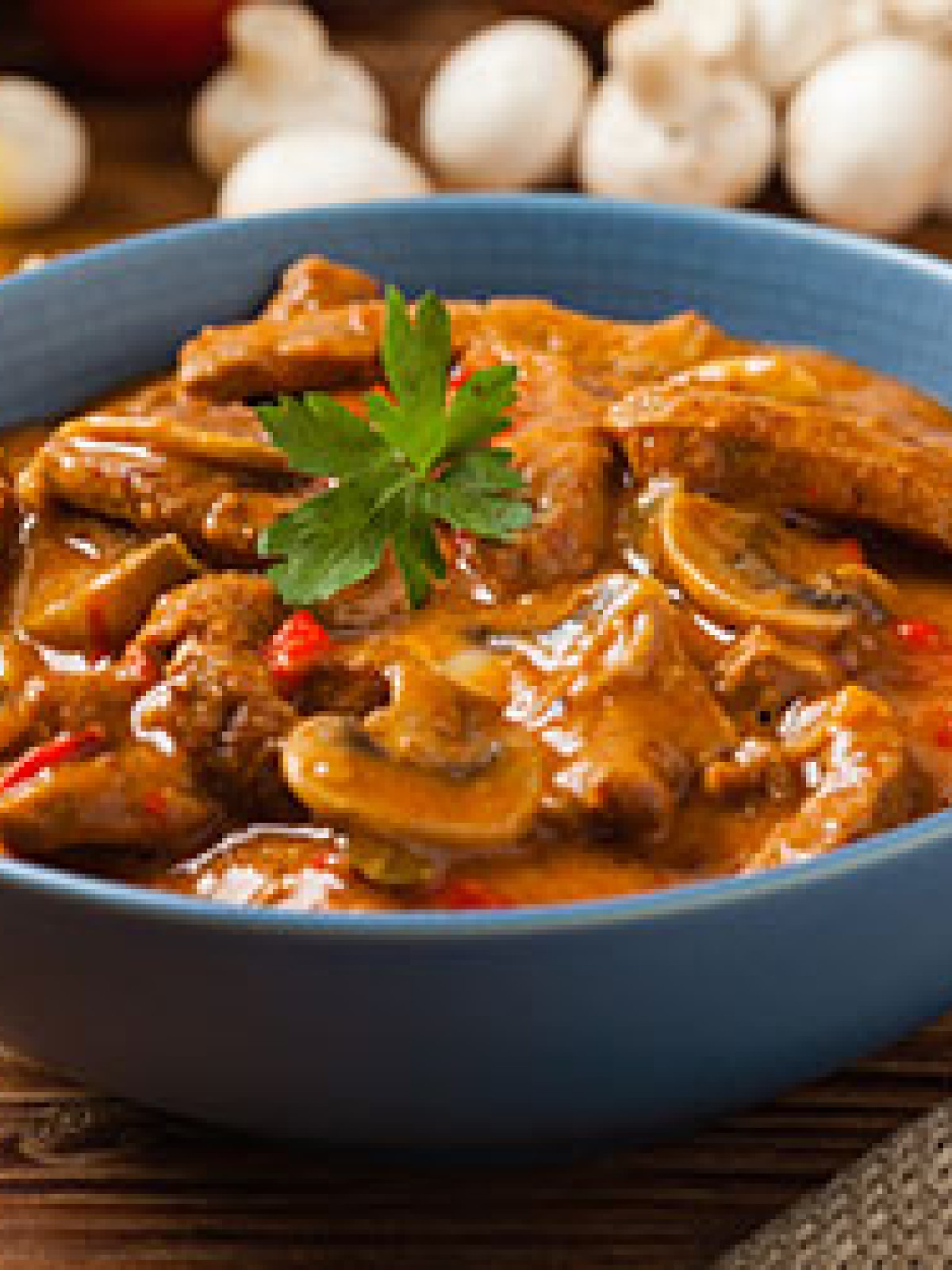 Boeuf Stroganow